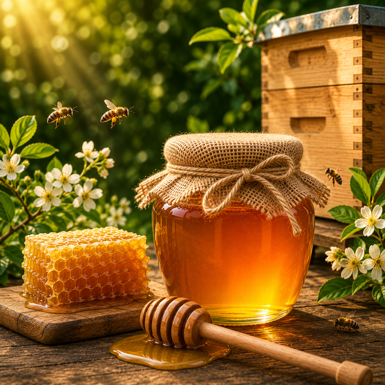 Box Collected Honey